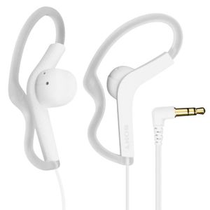 SONY MDR-AS210 Ecouteurs Sport tour d'oreille ajustables - Blanc
