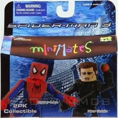 Minimates série 17  Spider man et New Goblin   Achat / Vente