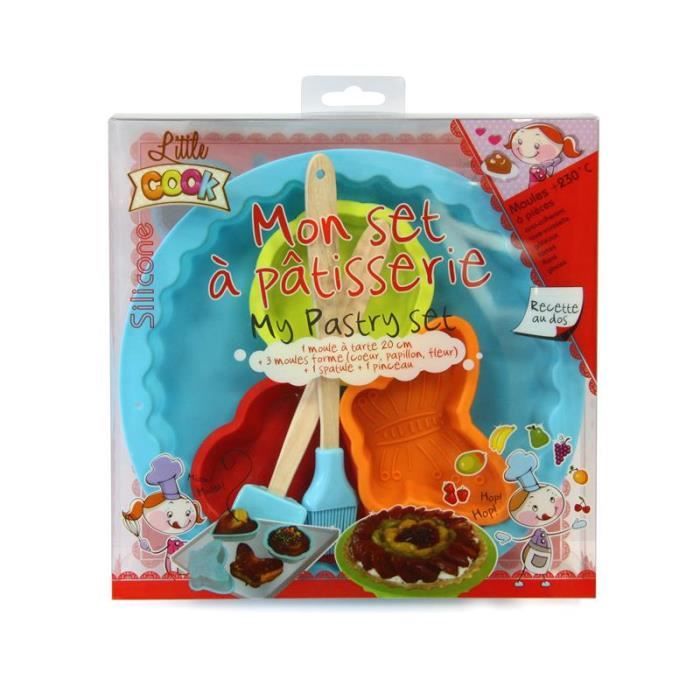 Coffret Pâtisserie Enfants - Ustensiles En Bois Pour Apprendre à Cuisiner