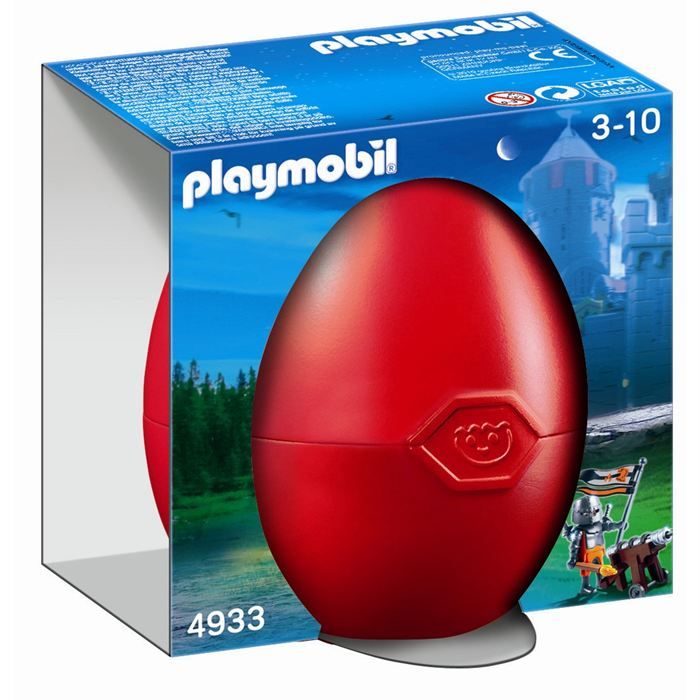 imaison Playmobil 4937 Jeu de Construction Cavalier avec Armure et