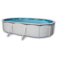 OVALADA Piscine acier ovale 640x366x120cm OVALADA Piscine acier ovale 640x366x120cm