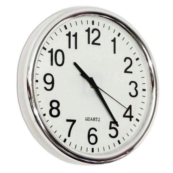 Horloge Murale Silencieuse Design cadran blanc Horloge Murale