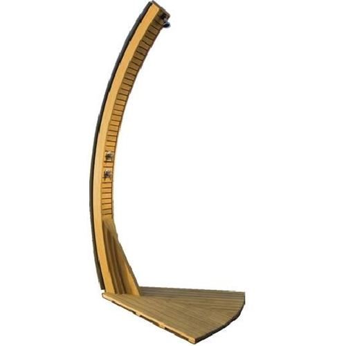 Douche piscine Giordano en teck Achat / Vente douche extérieure