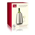 SEAU - RAFRAICHISSEUR  Seau refroidisseur en acier VACU VIN