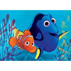 LE MONDE DE DORY Tapis Enfant Nemo et Dory Bulles - 95x133 cm