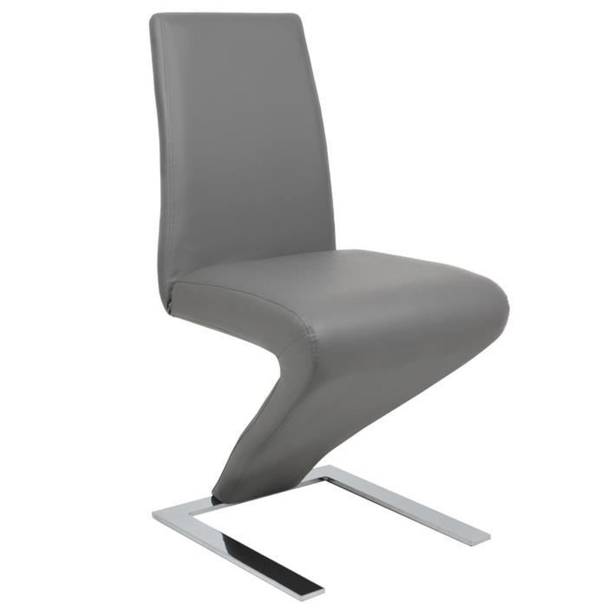 Pu chaise de salle à manger meuble luge rembourrage confortable ...