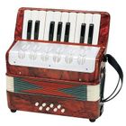 IMITATION INSTRUMENT MUSIQUE Accordéon En Bois - 17 touches