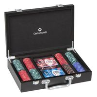 JETON - POKER Poker James Bond 50 ans mallette bois luxe 200 jet