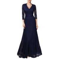 ROBE DE CÉRÉMONIE MISSMAY Femme Manche Longue Noir Lace Formelle Rob ROBE DE CÉRÉMONIE MISSMAY Femme Manche Longue Noir Lace Formelle Rob
