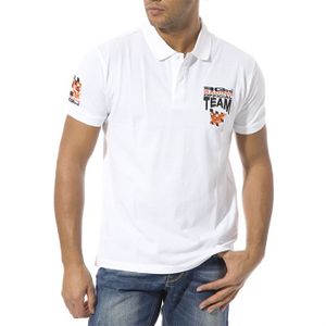 POLO  RG512-POLO S53067-HOMME H BLANC