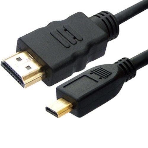 Micro HDMI vers HDMI Câble pour TV HD, HD DVD, HD SAT 3m câble tv