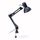 LAMPE A POSER  TECHNO Lampe de bureau articulée en métal noir