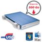 DISQUE DUR EXTERNE Lacie Rikiki Go 500 Go 2.5" Bleu