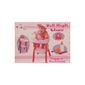 CHAISE HAUTE JOUET POUR POUPEE + BIBERON CUILLI…