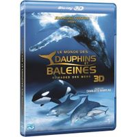 BLU RAY DOCUMENTAIRE Blu-Ray Le monde des dauphins et baleines 3d