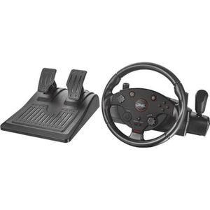 TRUST Volant de course GXT288 - Filaire - PC / PS3 - Noir