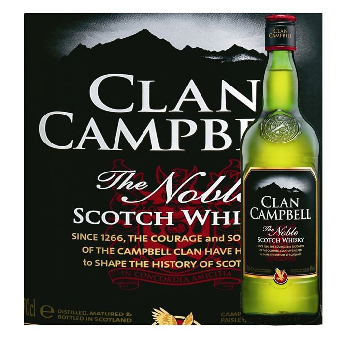 Clan Campbell The Noble (70cl)   Achat / Vente WHISKY BOURBON SCOTCH