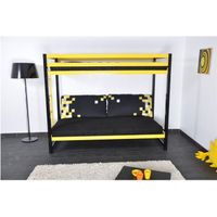 LIT COMBINE - MEZZANINE  BELOW Lits superposés vendu avec un matelas
