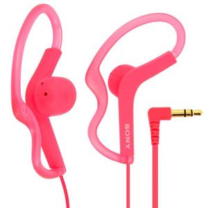 SONY MDR-AS210 Ecouteurs Sport tour d'oreille ajustables - Rose