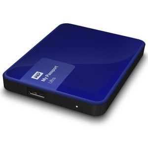 Western Digital Disque Dur Externe Reconditionné - My Passport Ultra - 1To - 2,5\