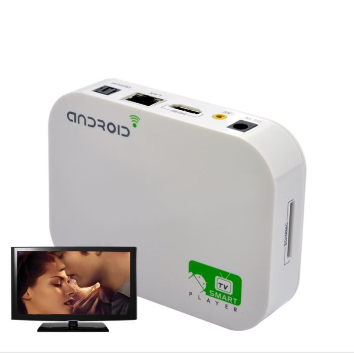 Android Media Player 1080p, 1Ghz, 8Go, WiFi box multimedia, prix