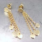  Boucles Plaqué Or "Love"