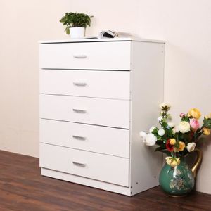 commode 5 tiroirs cdiscount