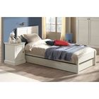  Lit enfant MARINO, coloris blanc, avec option t…