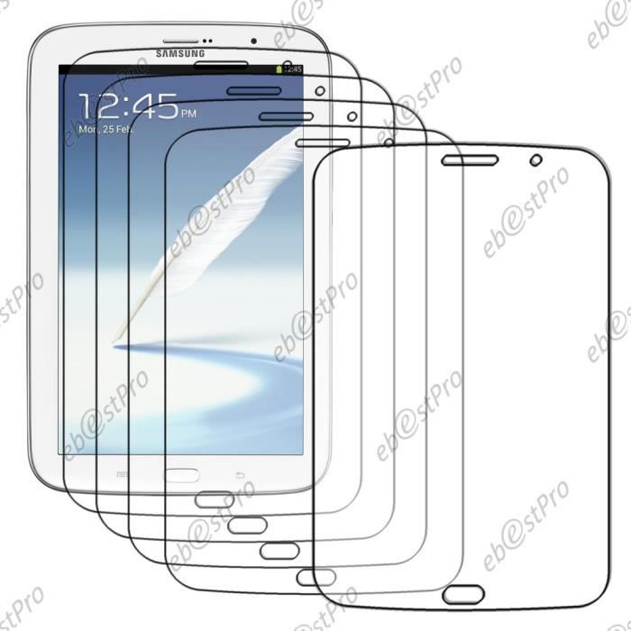 ebestStar® Lot x5 Protecteur écran Samsung Galaxy Note 8.0
