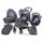POUSSETTE-CHASSIS POUSSETTE HAUCK Trio Apollo A-sky