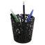 SET DE BUREAU Pot à crayons noir 1 2 3