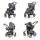 POUSSETTE-CHASSIS POUSSETTE HAUCK Trio Apollo A-sky