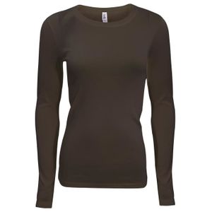 tee shirt puma femme brun