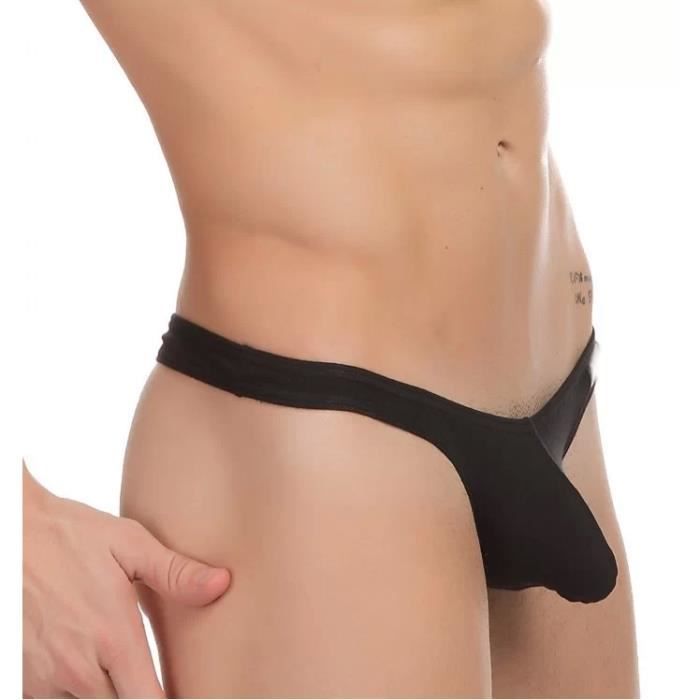 demarkt Sous-Vêtement Style String pour Homme noir - Achat ...
