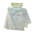 BAVOIR Lot de 4 très grands bavoirs en éponge jacquard