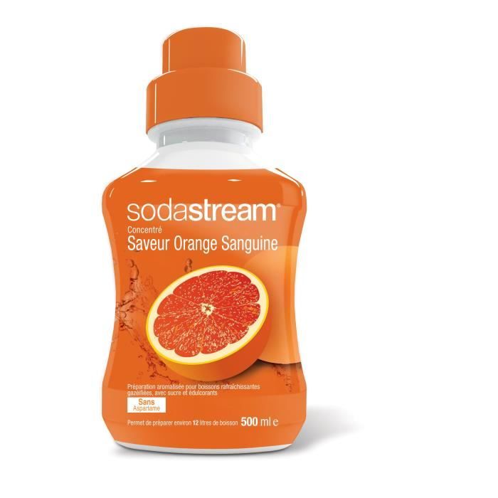 SODASTREAM Concentré Orange sanguine Achat / Vente sirop Cdiscount