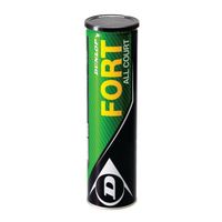BALLE DE TENNIS DUNLOP Tube 4 balles Fort BALLE DE TENNIS DUNLOP Tube 4 balles Fort