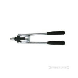 SILVERLINE Pince ? riveter - Poignées longues - Livrée avec 3 t?tes pour rivets aveugles