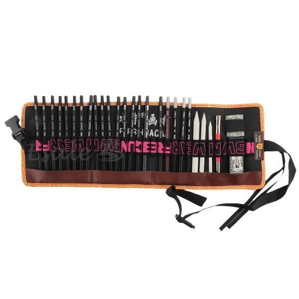 Kit Crayon Gomme Trousse de Peinture Dessin Pap… Achat / Vente gomme