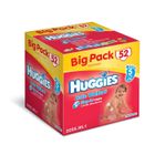 COUCHE-LANGE-LINGETTE BEBE HUGGIES Little Walkers Big Pack T5