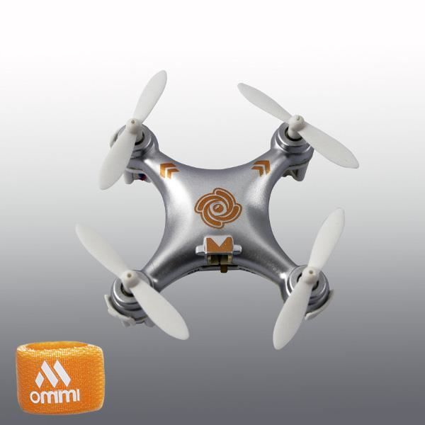 mini quadriocoptère RC Helicopter drone télécommande Argent Achat