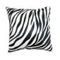COUSSIN - HOUSSE  Coussin en peau de vache imprimée motif Zébré 5…