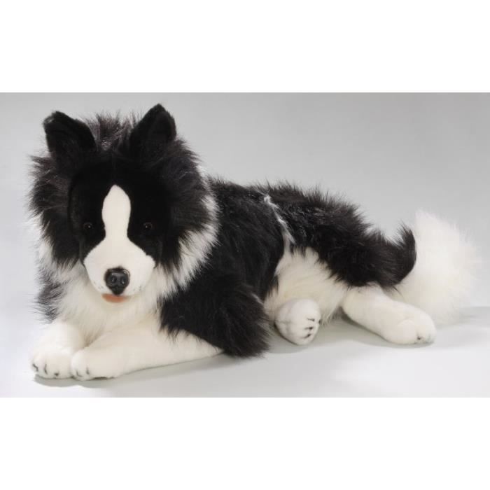 peluche chien border collie