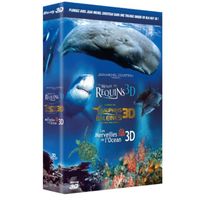 BLU RAY DOCUMENTAIRE Blu-Ray Requins 3d ; dauphins et baleines 3d ; ...
