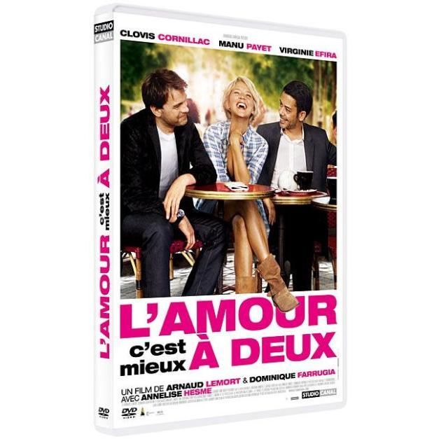 C Est Mieux à Deux DVD L'amour c'est mieux à deux en dvd film pas cher Farrugia Dominique