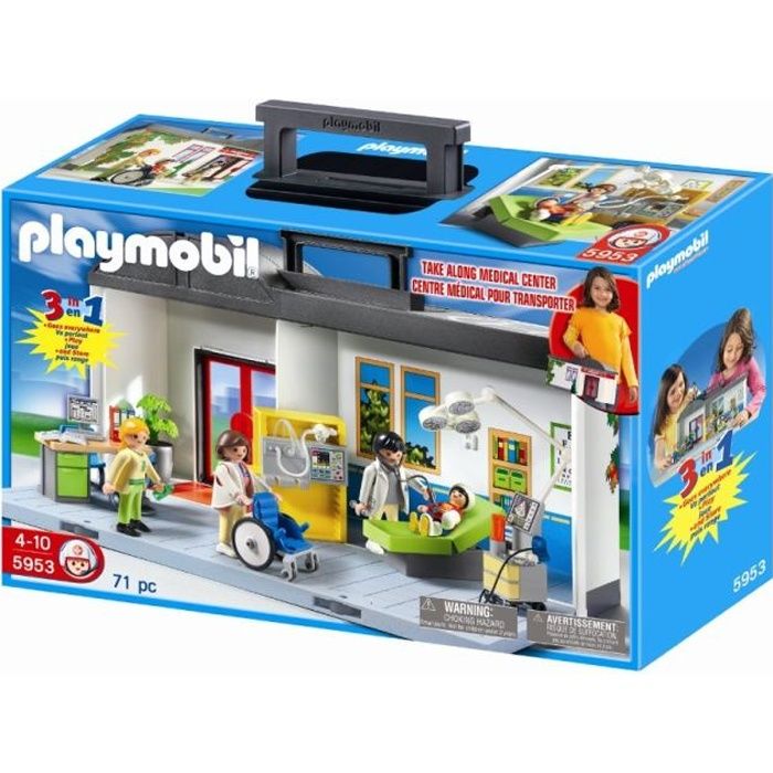 playmobil hopital 4404