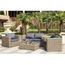 SALON DE JARDIN  Salon de jardin ensemble prestige osier-1509-S
