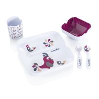 BABYMOOV Coffret Repas Lovely Lunch Set Bird BABYMOOV Coffret Repas Lovely Lunch Set Bird