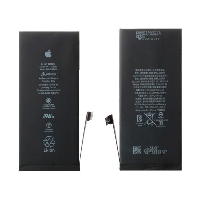 Batterie d'origine et officielle pour iPhone 7 Plus 2900mAh (616