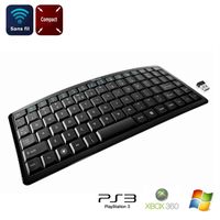 CLAVIER - PAVE NUMERIQUE Trust Curve Wireless Keyboard